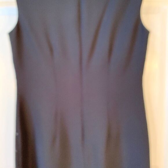 BLACK EVAN PICONE SLEEVELESS BEADED SHEATH SIZE 8 - Picture 9 of 9